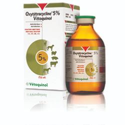 Oxytetracycline 5% inj. 50ml (VETOQUINOL)