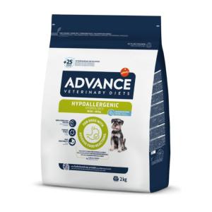 Advance Vdiet dog hypoallergenic mini 2kg (AFFINITY)