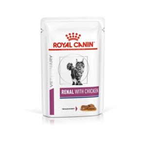 Vdiet cat renal poulet sachet 85g  x12 (ROYAL CANIN)