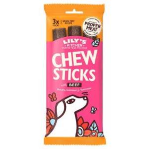 Chew stick boeuf 120g/3 (LILY's Kitchen)