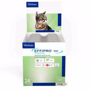 Effipro duo chat 50mg 24pipettes (VIRBAC)