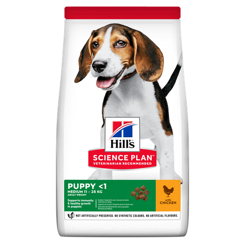 science plan canine puppy medium poulet 14kg (HILL'S)