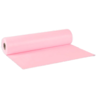Draps d'examens plastifiés roses 50x38cm x132 (12 rouleaux) (DIV)*