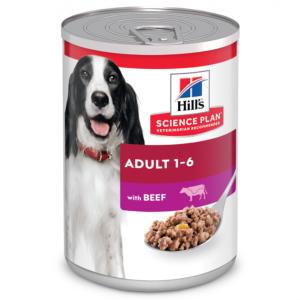 science plan canine adulte boeuf boite 370g  x12 (HILL'S)