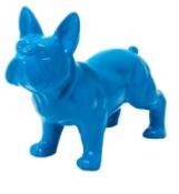 statue bouledogue français uni L45cm