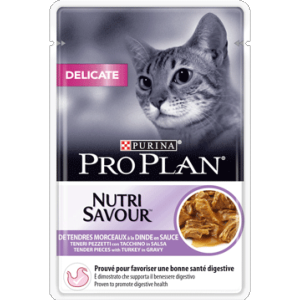 proplan cat adulte dinde sauce sachet 85g x10 (PURINA)