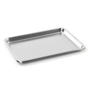 Plateau en inox 34x24.5x1.9cm (TEQLER)
