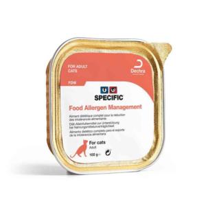 specific chat food allergen FDW barquette 100g  x7 (DECHRA)