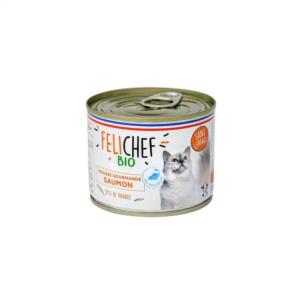 Felichef mousse saumon boite 200g (SAUVALE)