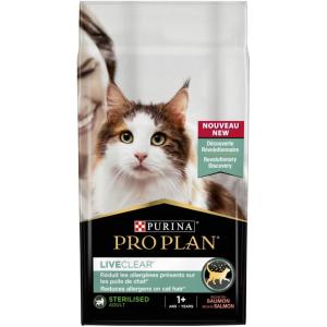 proplan cat adult liveclear sterilised saumon 1.4kg (PURINA)