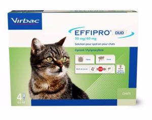 Effipro duo chat 50mg 4pipettes (VIRBAC)