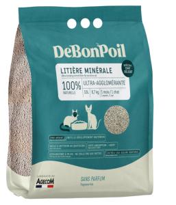Litière de bon poil chat délicat 10L (AGECOM)