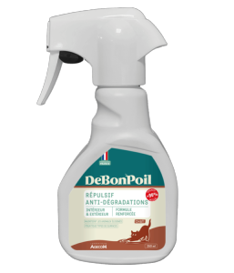 répulsif chat anti-dégradations + 250ml (DEBONPOIL)