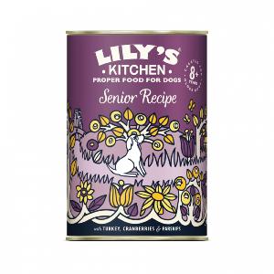 LK dog senior dinde boite 400g (LILY's Kitchen)